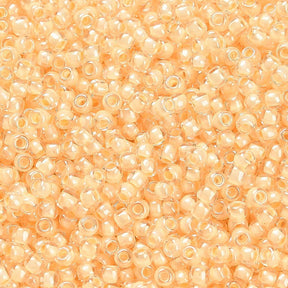 TOHO Seed Beads – TR 352, Inside Color Krystal/Butter Yellow (11/0) 10gr - Uniq Perler - 119764