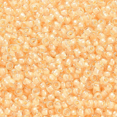TOHO Seed Beads – Inside Color Crystal/Butter Yellow (2,2mm)