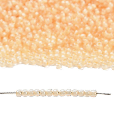 TOHO Seed Beads – Inside Color Crystal/Butter Yellow (2,2mm)