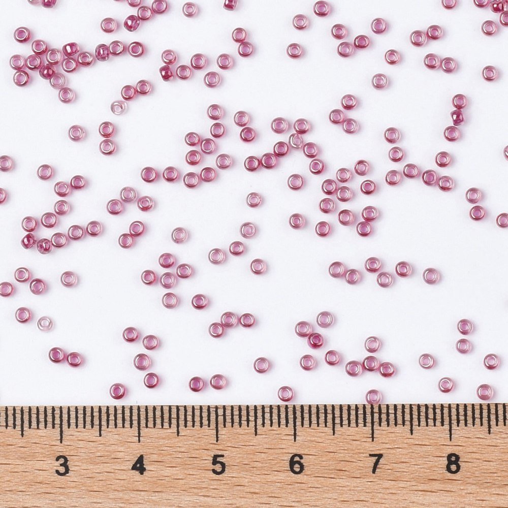 TOHO Seed Beads – TR 356, Inside Color Ametyst/Fuchsia Lined (11/0) 10gr - Uniq Perler - 119759