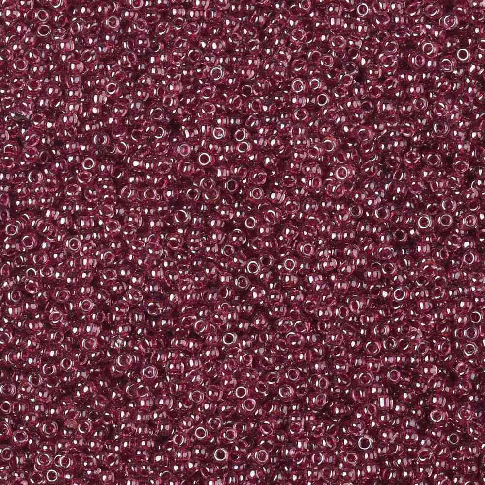 TOHO Seed Beads – TR 356, Inside Color Ametyst/Fuchsia Lined (11/0) 10gr - Uniq Perler - 119759