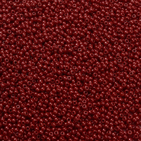 TOHO Rocaillespärlor – Opaque Pepper Red, Rund (11/0)