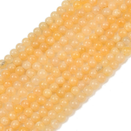 Topaz Jade Perler – Runde (3mm) Grade A - Uniq Perler - 123802