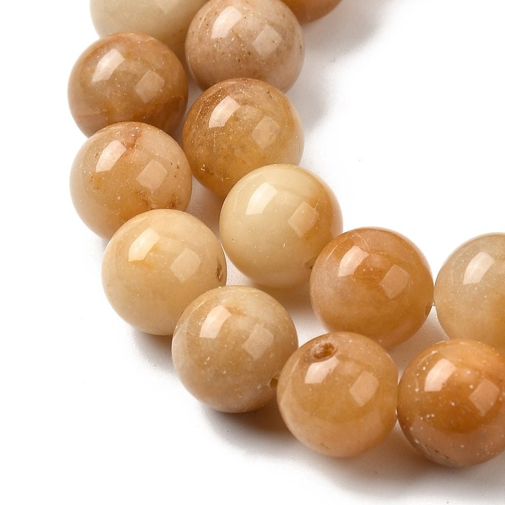 Topaz Jade Rund (10mm) - Uniq Perler - 117576