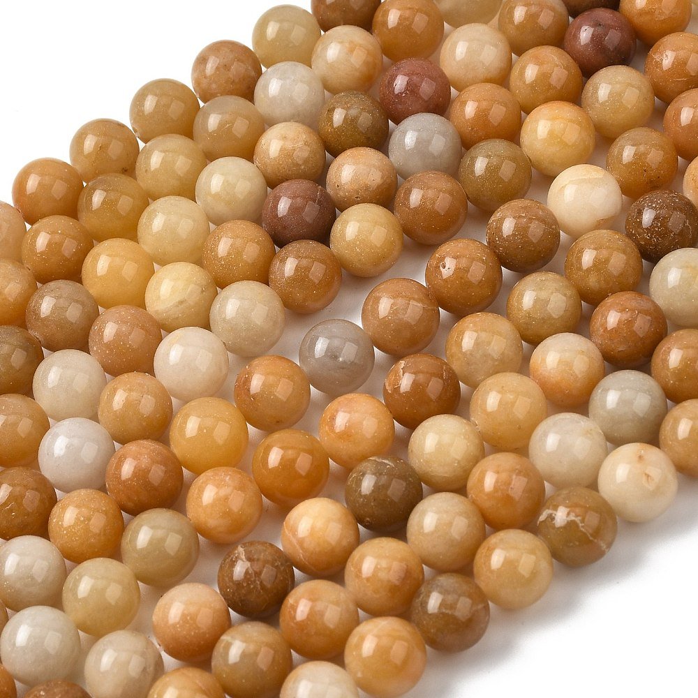 Topaz Jade Rund (10mm) - Uniq Perler - 117576