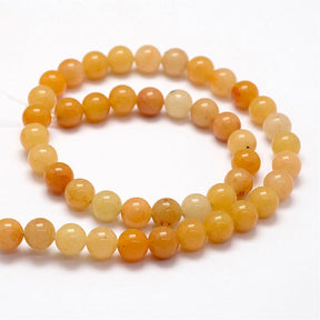 Topaz Jade Rund (8.5mm) - Uniq Perler - 117574