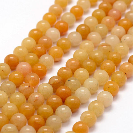 Topaz Jade Rund (8.5mm) - Uniq Perler - 117574