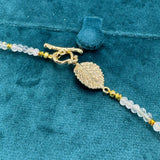 Topaz Perler, Klar, Facet, 4x3mm - Uniq Perler - 112242