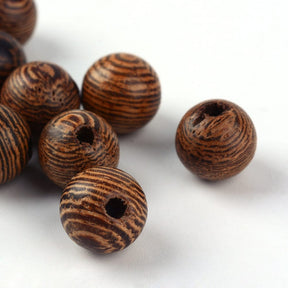 Holzperlen, 8mm, 100 Stück - Uniq Perler - 112068