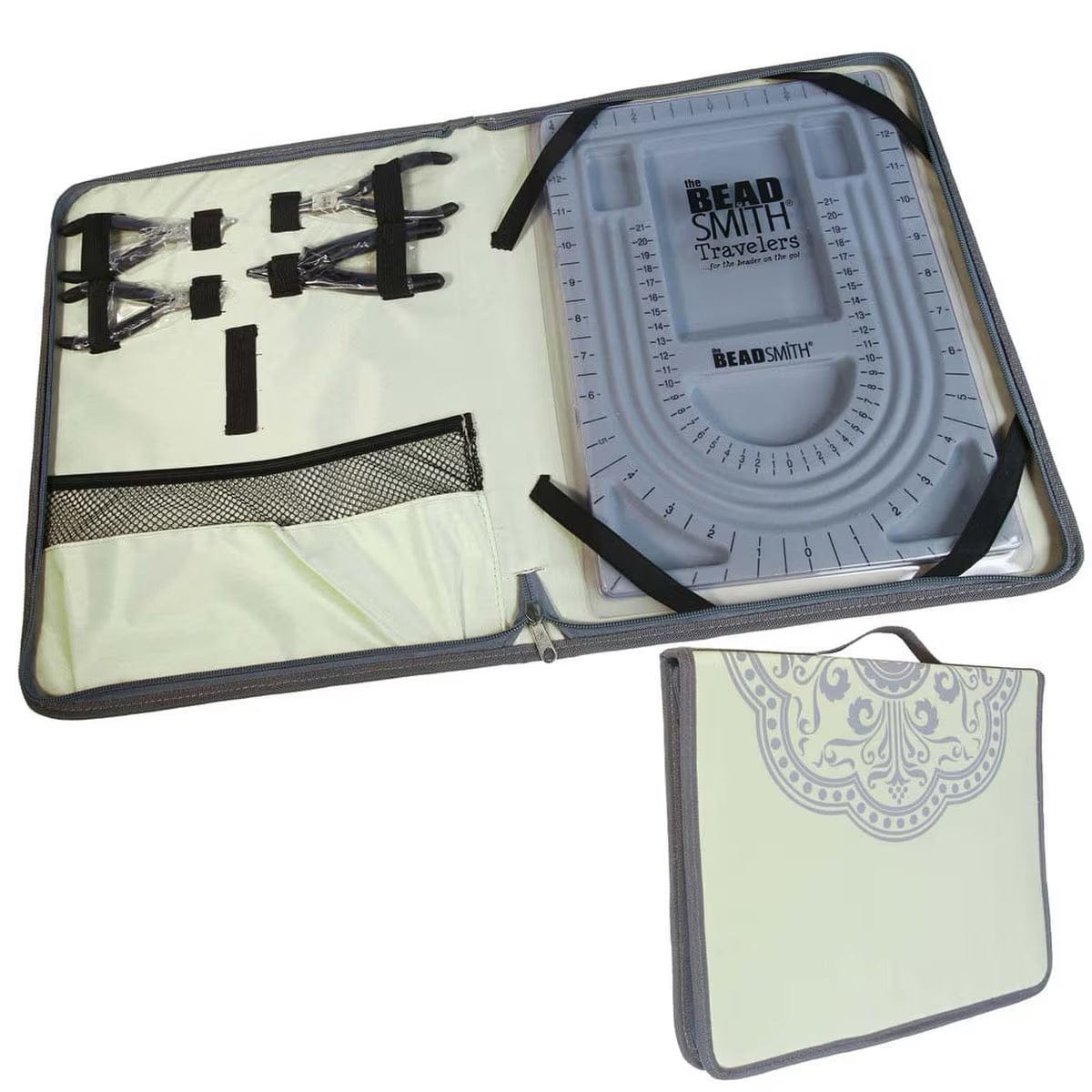 Transportabel Opbevaringstaske Fra Beadsmith, incl. værktøjssæt - Uniq Perler - 115296