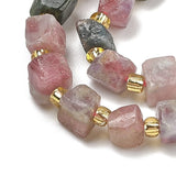 Turmalin Nuggets – Elektroplated (4,5 - 6x4,5 - 6mm) - Uniq Perler - 564842