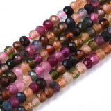 Turmalin Perler – Facetteret (3x2mm) - Uniq Perler - 1111490271