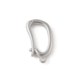 Tvist Lås - Langtidsholdbar Platin Farvet (16x9x3mm) - Uniq Perler - 115931