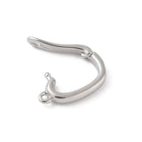 Tvist Lås - Langtidsholdbar Platin Farvet (16x9x3mm) - Uniq Perler - 115931