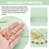 Tvistet Glas Rørperler – Mix Størrelser, Ca. 1606 Stk - Uniq Perler - 114836