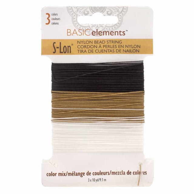 Twistet Nylon Snor – Ekstra Stærk og Blank til Smykker (27,4m) - Uniq Perler - 116059