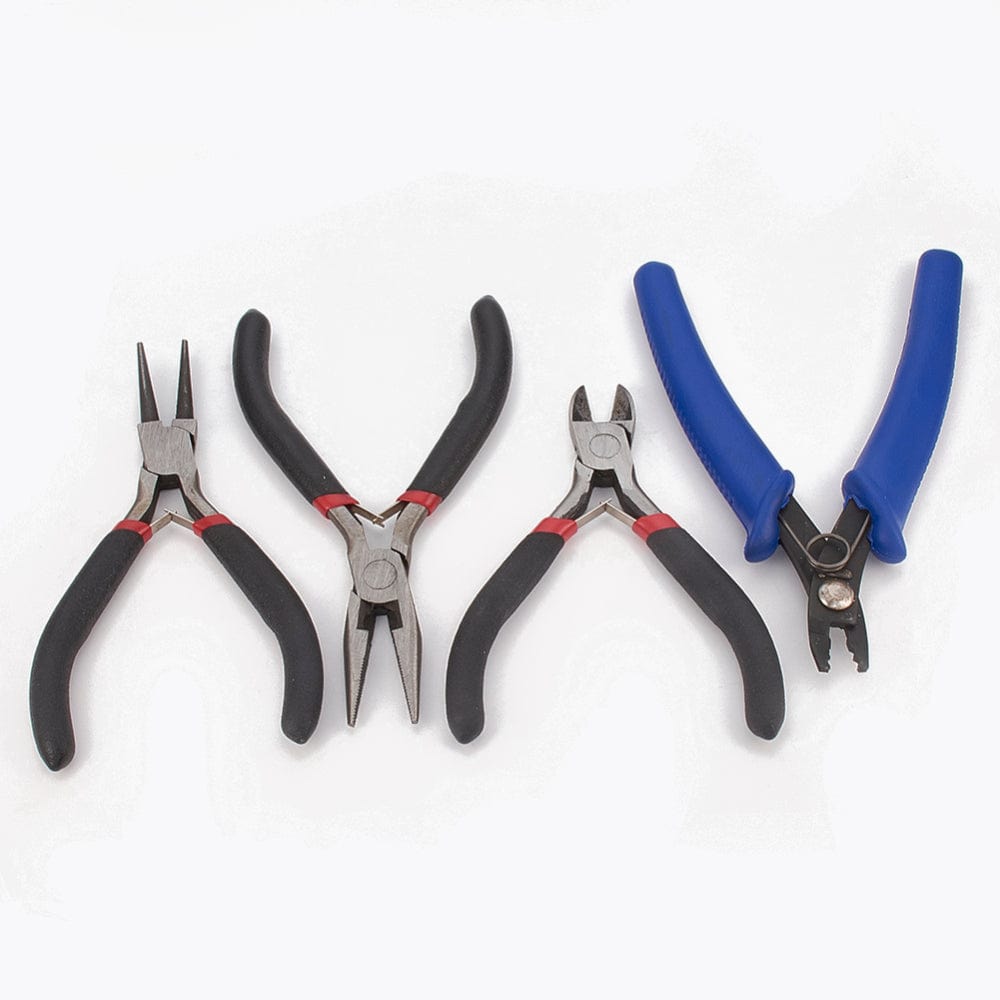 Værktøjssæt til Smykkefremstilling i Praktisk Etui (4 Dele) - Uniq Perler - 0001489401