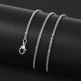 Wasserdichte Anker Halskette - Stahl (50cm) - Uniq Perler - 117448