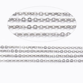 Water-resistant Anchor chain - Steel (1.5x1.3x0.3mm) - Uniq Perler - 587364