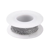 Vandfast Ankerkæde - Stål (1,5x1,3x0,3mm) - Uniq Perler - 587364