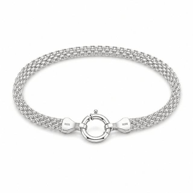 Vandfast Armbånd – Stål (18cm) - Uniq Perler - 201877