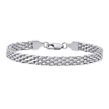 Vandfast Armbånd, Stål, (17 cm) - Uniq Perler - 113356