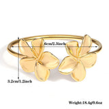 Vandfast Armbånd – stål, (Blomst) - Uniq Perler - 116072