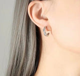 Vandfast Creol Øreringe, Stål - Uniq Perler - 114426