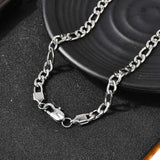 Vandfast Figaro Halskæde – Stål (55cm) - Uniq Perler - 115721