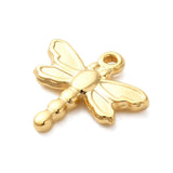 Vandfast Guldsmede Vedhæng - 18K Forgyldt Stål (16mm) - Uniq Perler - 585841