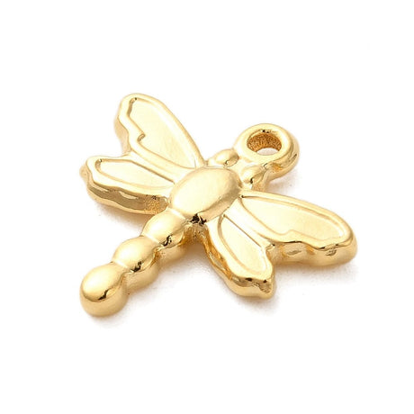 Vandfast Guldsmede Vedhæng - 18K Forgyldt Stål (16mm) - Uniq Perler - 585841