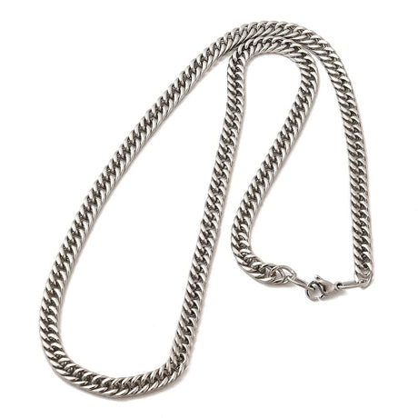 Vandfast Halskæde – Stål (51cm) - Uniq Perler - 115725