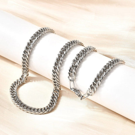 Vandfast Halskæde – Stål (51cm) - Uniq Perler - 115725