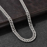 Vandfast Halskæde – Stål (51cm) - Uniq Perler - 115725