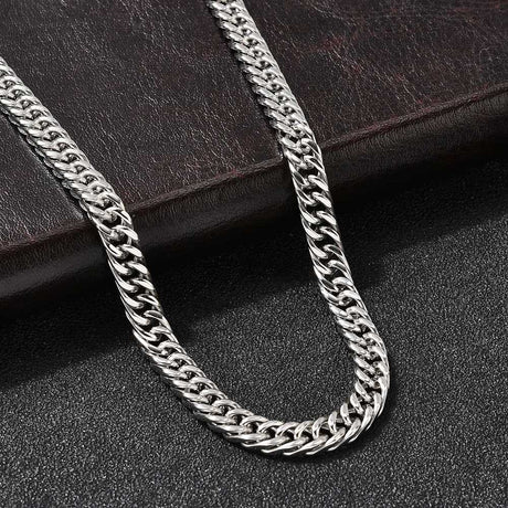 Vandfast Halskæde – Stål (51cm) - Uniq Perler - 115725