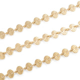 Vandfast Kæde Med Ovale Led – Forgyldt Stål (6x7mm) 1m - Uniq Perler - 116088