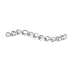 Wasserdichter Kettenverlängerer, Stahl, 4 Stück - Uniq Perler - 1111490166