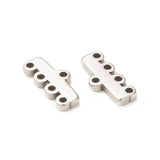 Vandfast Mellemled/Connector - Stål (2 stk) - Uniq Perler - 114805