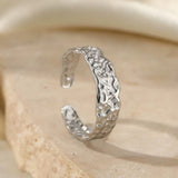 Wasserdichter und verstellbarer Ring aus Stahl - Uniq Perler - 115566