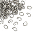 Wasserdichte Ösen/O-Ringe – Oval, Stahl (7x5x1mm), 20 Stück - Uniq Perler - 0000004904, 145388045698912942342854