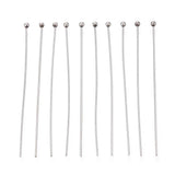 Vandfast Perlestave – Rustfrit Stål (50x0,5mm) 25 stk - Uniq Perler - 116047