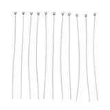 Vandfast Perlestave – Rustfrit Stål (60x0,5mm) 25 stk - Uniq Perler - 116046