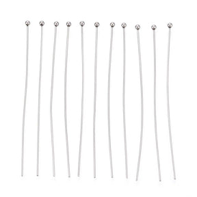 Water-resistant Pins – Stainless Steel (60x0.5mm) 25 pcs - Uniq Perler - 116046