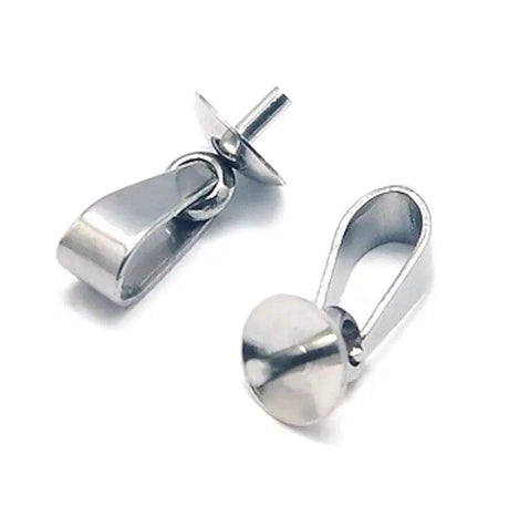 Vandfast Stål Bail - 6mm, 6 stk - Uniq Perler - 7348877