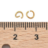 Vandfaste Åbne Øskner – 18K Forgyldt Stål (4x0,5mm) 20 stk. - Uniq Perler - 124301