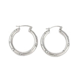 Vandfaste Creoler Med Klare Små Zirkonia Sten - Uniq Perler - 115633