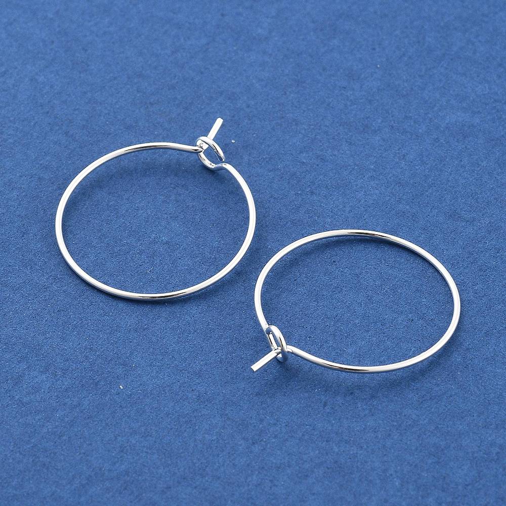 Vandfaste Creoler – Rustfrit Stål (24x20mm) 10 Par - Uniq Perler - 