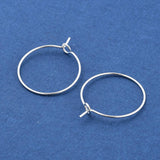 Vandfaste Creoler – Rustfrit Stål (24x20mm) 10 Par - Uniq Perler - 