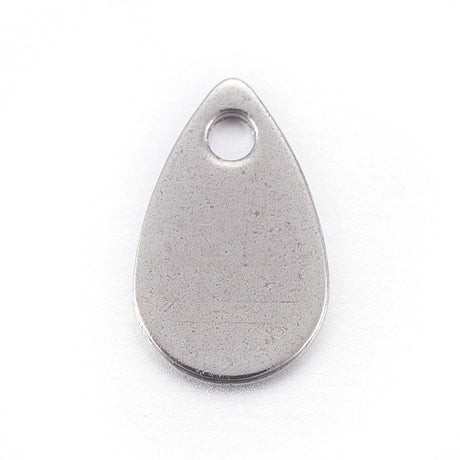 Vandfaste Dråbe Vedhæng, 8x5mm, 10 stk. - Uniq Perler - 113463