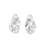 Vandfaste Dråbe Vedhæng Med Mønster, Stål, 30x17mm. 2 stk - Uniq Perler - 4441359